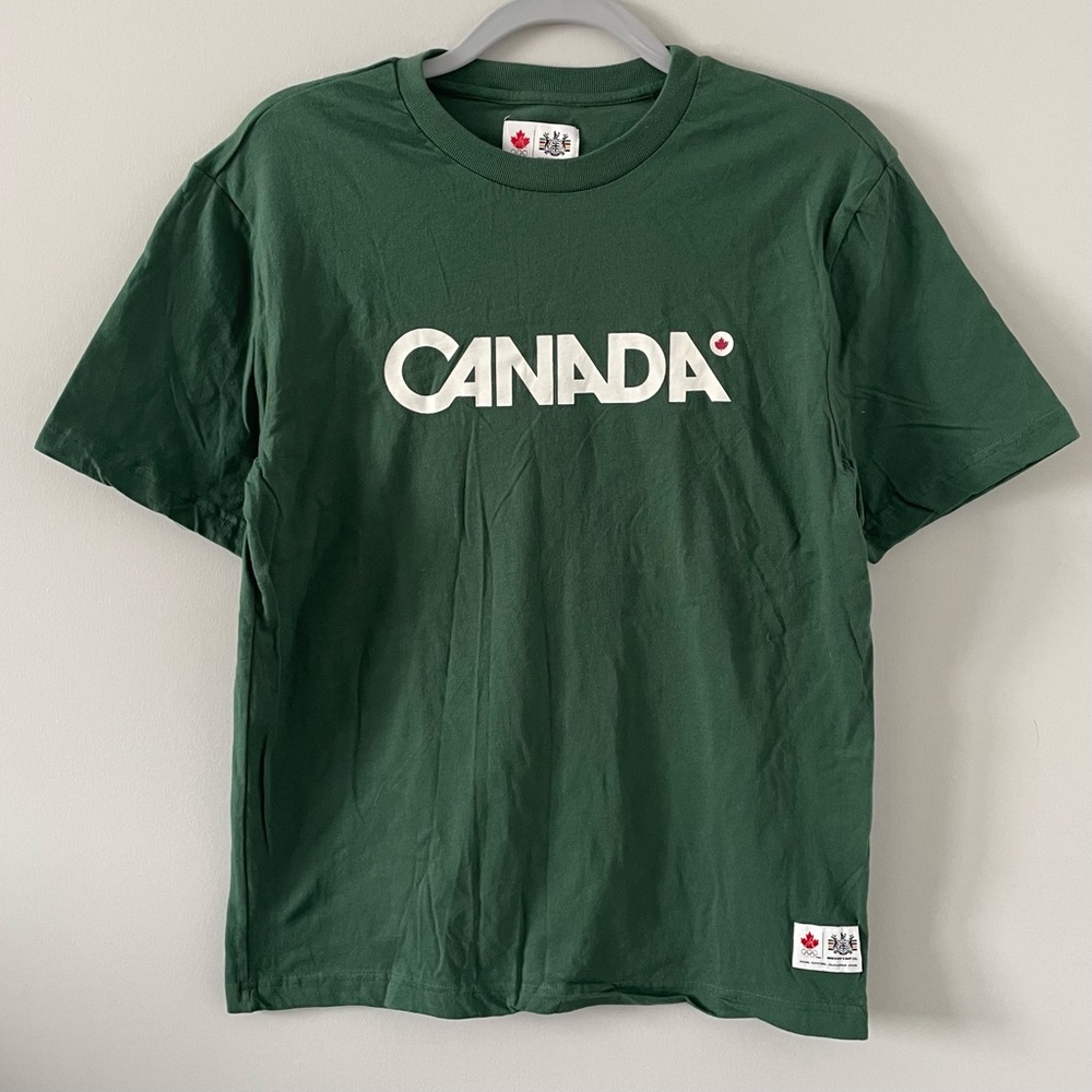Hudson’s Bay Olympic Team Canada T-Shirt - Official Merch - 2010 - Green 🏅🥇